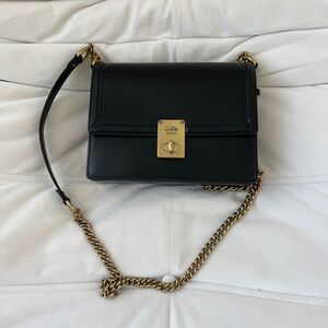Coach Black Leather Bag